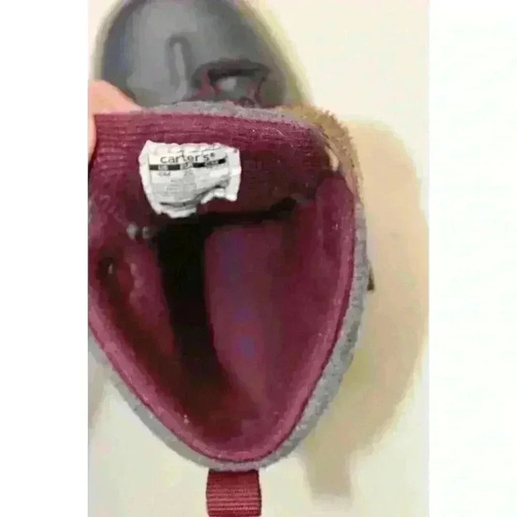 Carter's Unisex Ankle Boots Hook and Loop Lace up Muck Snow Rain Boots Size 5M - Picture 10 of 11